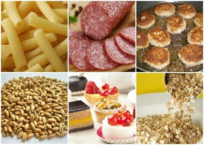 voedingsmiddelen en maaltijden voor een glutenvrij dieet