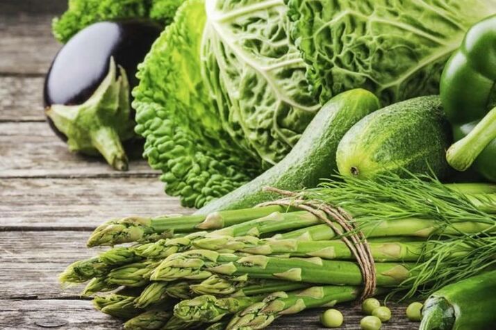 groene groenten voor een hypoallergeen dieet