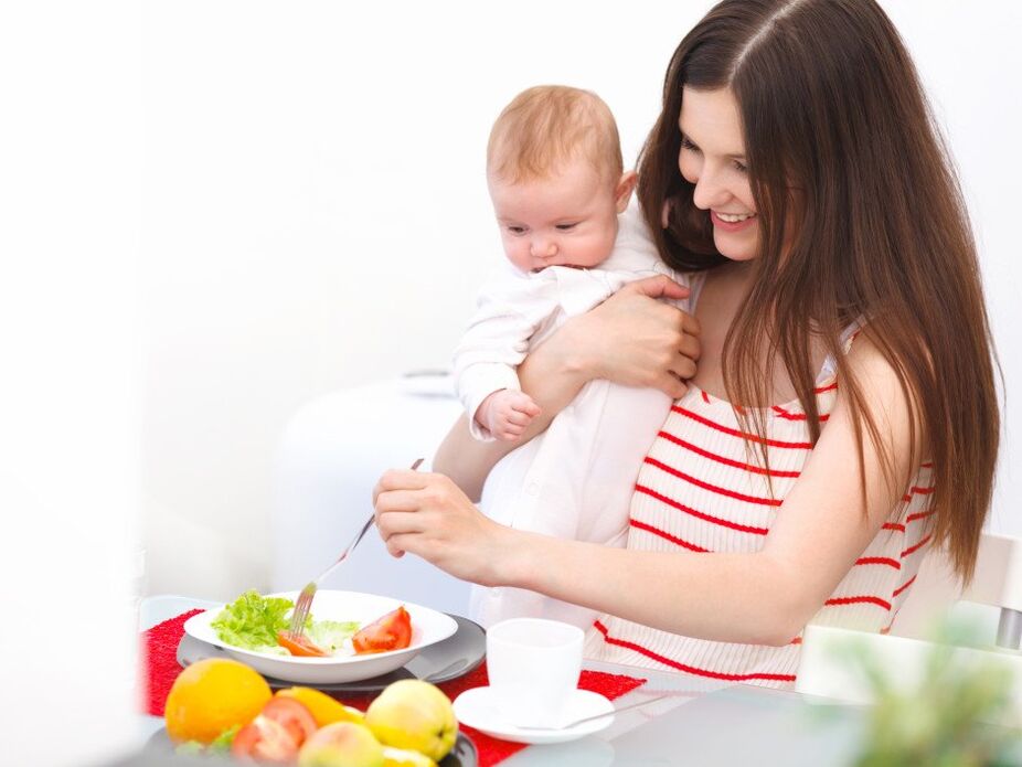 hypoallergeen dieet voor een zogende moeder en baby