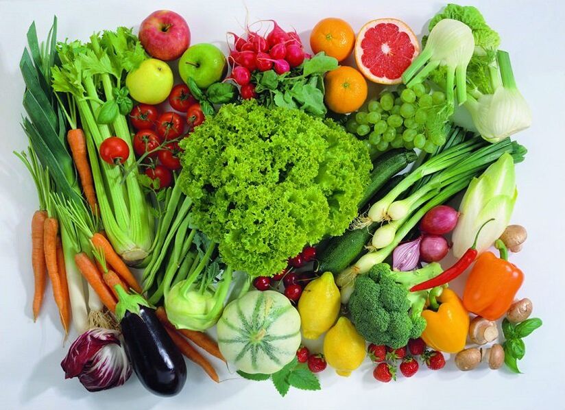 Groenten en fruit zijn natuurlijke diuretica die het lichaam niet schaden